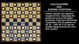 How to Play International Draughts  Calculations and Judging Positions [upl. by Arley]