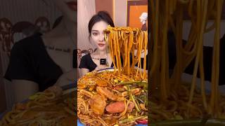 먹방 먹는 소리 Spicy Noodles asmr mukbang food eating [upl. by Ermeena]