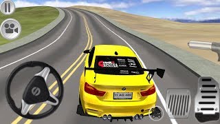 سيارات اطفال  ألعاب السيارات للأطفال  قيادة السيارة الصفراء  ألعاب السيارات للأطفال  KIDS CARS [upl. by Sirovart]