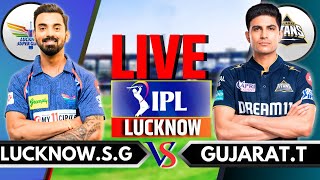 IPL 2024 Live GT vs LSG Live Match  IPL Live Score amp Commentary  Gujarat vs Lucknow Live Inng 2 [upl. by Amis579]