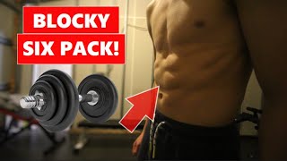 Want Blocky Abs Do This 10 Minute Workout [upl. by Davis]