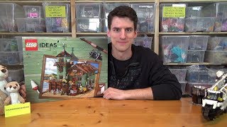 Bauen mit dem Helden  LEGO® Ideas 21310  Alter Angelladen  Unboxing amp Baustart [upl. by Ydasahc]