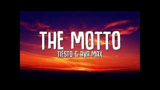 Tiësto Ava Max  The Motto LyricsVietsub [upl. by Blackstock]