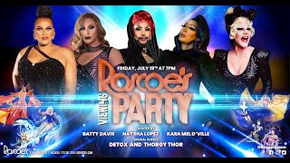 Detox amp Thorgy  Roscoes RuPauls Drag Race All Stars 9 Viewing Party [upl. by Bing]