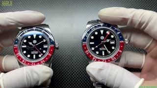 Custom Soul Military Watch San Martin Cola Ring GMT Watch SN0005B [upl. by Nicko]