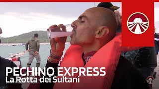 I viaggiatori bevono raki per raggiungere il tappeto rosso  Pechino Express [upl. by Rosalba]