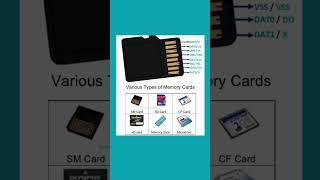 Various types of memory card [upl. by Aynwad]