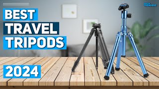 Best Travel Tripod 2024  Top 5 Best Travel Tripods 2024 [upl. by Nylzor]