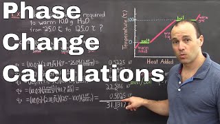 Gen Chem II  Lec 3  Phase Change Calculations [upl. by Ynattyrb]