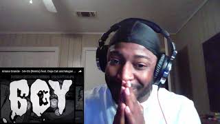 Ariana Grande  3435 Remix feat Doja Cat and Megan Thee Stallion Official Lyric Video Reaction [upl. by Avery]