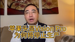 【第332期】苹果头显 Vision Pro 为何将停止生产 [upl. by Ailime635]