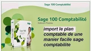 import le plan comptable sage comptabilite [upl. by Yerhcaz]