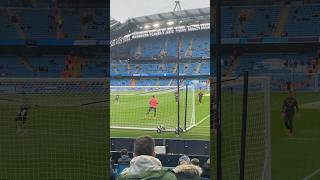 Man City Goalkeeper Match Day Warm Up 🧤 Ederson Ortega and Carson goalkeeper keeper goalie [upl. by Sheff883]