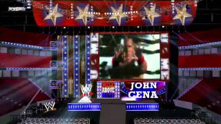 John Cena Entrance Stage 2011 HD ´´RISE ABOVE HATE´´ [upl. by Ahsert]