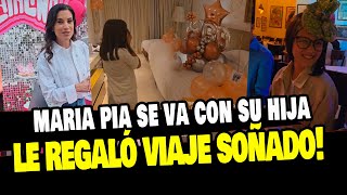 MARIA PIA LE REGALA VIAJE SOÑADO A SU HIJA CATALINA POR SU CUMPLEAÑOS NÚMERO 10 [upl. by Molohs]