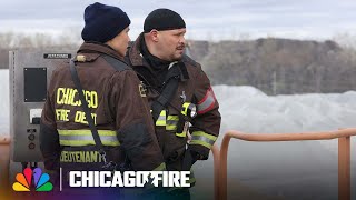 Firehouse 51 Saves a Man Trapped in Cement  Chicago Fire  NBC [upl. by Harlene]