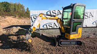 5261  Unused 2024 Relymg 15 Mini Excavator Will Be Sold At Auction [upl. by Zicarelli]