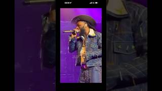 😱 Burna Boy performs unreleased song quotNO FLY ZONEquot in Los Angeles burnaboy [upl. by Zorina]