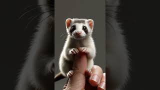 Check this out The tiniest Ferret Kit you can imagine [upl. by Cates]