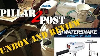 Watersnake T18 trolling motor unbox and review [upl. by Hemphill]