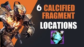 Finding 6 Calcified Fragments for quotShattered Pastquot Quest  Destiny The Taken King [upl. by Anircam]