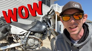 DR650 Carb Swap pt 4  Tuning the TM40 Flatslide [upl. by Sirovat]