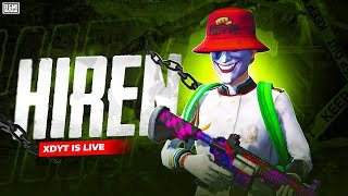 HIREN IS LIVE  Stream With New Update 33 🔥IN BGMI LIVEbgmi trending shorts [upl. by Downe]