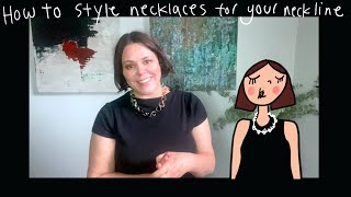 How to Style Necklaces for your Neckline ziliottodesign [upl. by Cirdor]