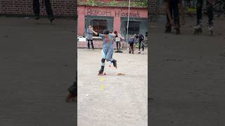 Skating slalom style  Naogaon Skating Academy [upl. by Waal131]