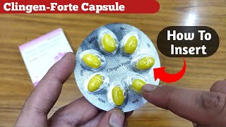 Clingen Forte CapsuleWhite Discharge से छुटकारा पाने की सबसे असरदार दवाईHow To UseFull Review [upl. by Eiramasil]