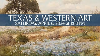 Texas amp Western Art  Live Auction [upl. by Oiretule]