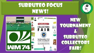 Subbuteo Focus News [upl. by Bertsche972]