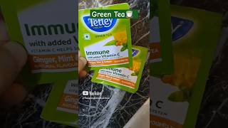 Green Tea Making  Tetley Green Tea Weight Loss  Green Tea 🍵 thebakingbreeze shorts trend [upl. by Sailesh]