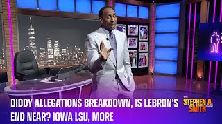 Diddy allegations breakdown is LeBron’s end near Iowa LSU more [upl. by Nylloh]