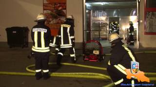 Brandanschlag auf eine Türkische Bäckerei in Wadgassen [upl. by Niwde324]