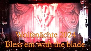 Powerwolf LIVE 2024 Wolfsnächtetour  Bless ’em With the Blade [upl. by Htebsil86]