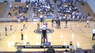 2012 SCHSL 1A Volleyball Championship St Josephs vs Branchville [upl. by Latihs]