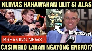 BREAKING KLIMAS ILALABAN SA ENERO SI CASIMERO ALAS SA UNDERCARD LALABAN [upl. by Novihc281]