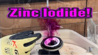 Synthesizing Zinc Iodide in RamZland⚗️ ZnI2→ZnI2 STEM ScienceForKids RamZland Chemistry [upl. by Droc]