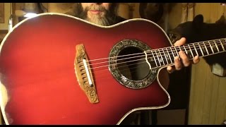 Ovation Custom Legend Guitar intro and inspection what to do [upl. by Chace]