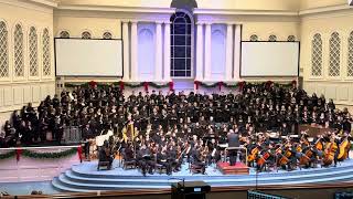 In Terra Pax op 39  The University os Southern Mississippi Holiday Choral Spectacular 12524 [upl. by Campagna586]