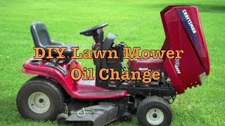 DIY Lawn Mower Oil Change [upl. by Grimaud516]