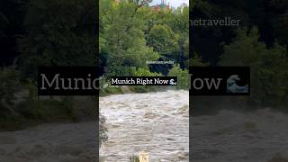 Munich Right Now Flood in Isar River Munich [upl. by Paluas]