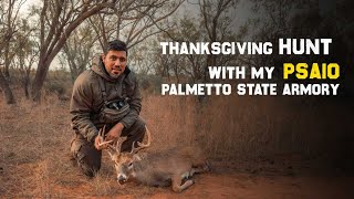 Thanksgiving 2024 Hunt with my Palmetto State Armory PSA10 Will it do the Job [upl. by Lowis]