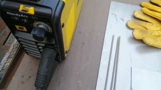 Inverter ESAB 160i ¿Sera bueno para soldar Inoxidable welding esab ampere [upl. by Notslah]