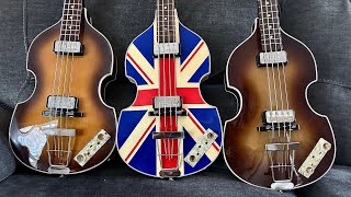 Hofner Bass Comparison [upl. by Ackerman]