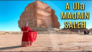 Madain Saleh HEGRA Dec 2020  Saudi Arabias Wonder  Al Ula  URDU  HINDI  مـدائـن صـالـح [upl. by Cenac]