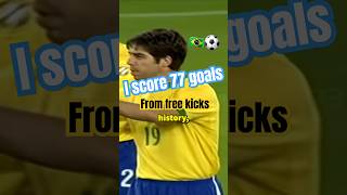 Juninho score 77 goals from free kicks the best free kick taker ever🇧🇷✨️ [upl. by Euphemia181]