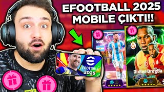 EFOOTBALL 2025 MOBİLE ÇIKTI BEDAVA MESSİ GÜÇLENDİCİ FULLEDİM NEYMAR BEDAVA DROGBA EPİCLER [upl. by Ayra]