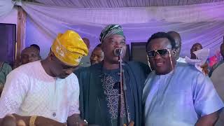 PASUMA and SAHEED OSUPA RECONNECT AFTER SO MANY YEARS IN HAMMED ALAWIYE 50th BRITHDAY PARTY [upl. by Elleinod]